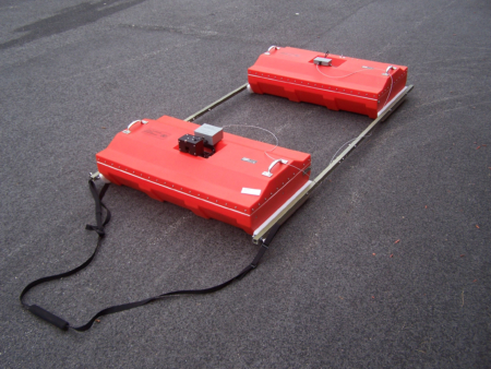 100 MHz antenna is used for deep subsurface applications